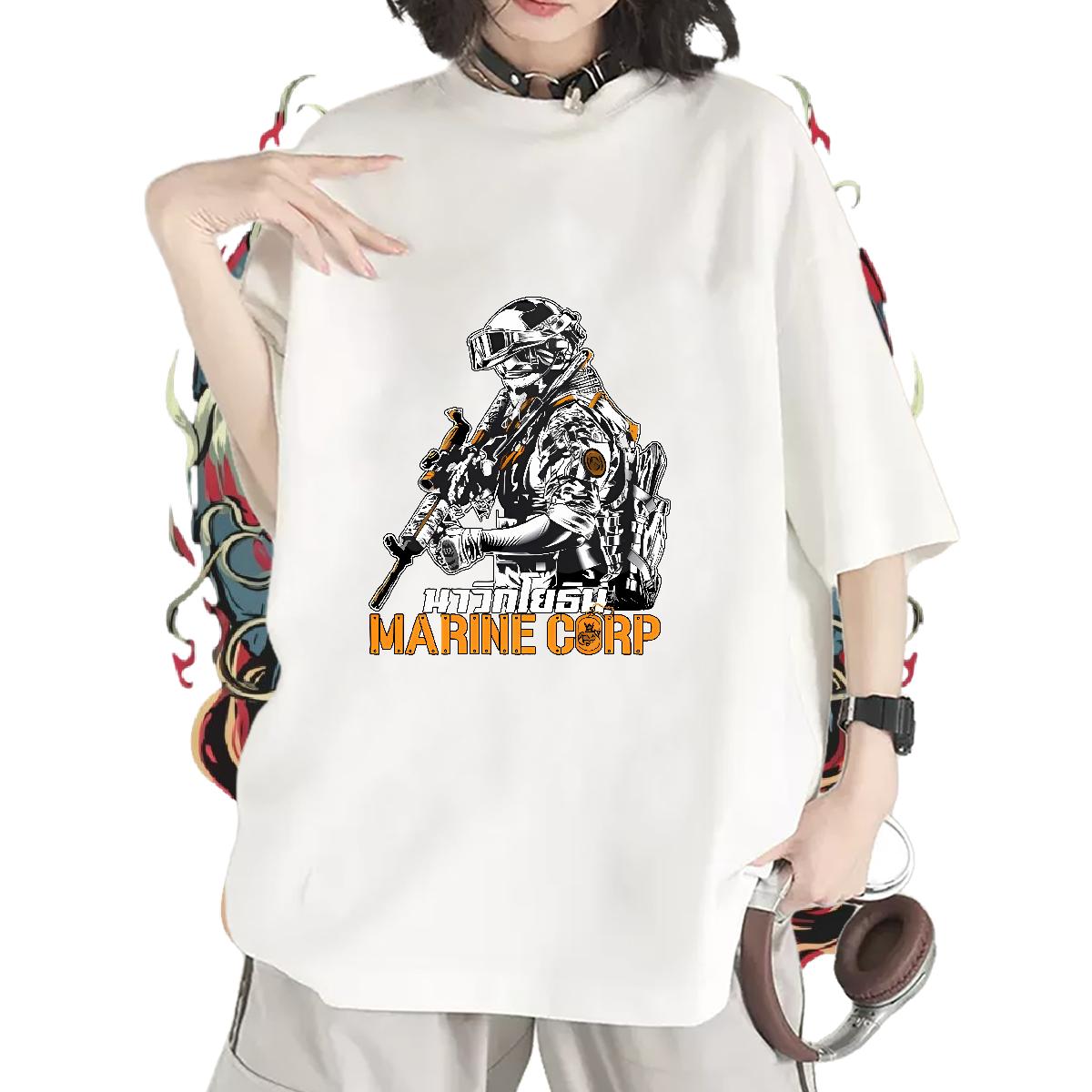 Brand Woman T Shirts Crew Neck Cotton Breathable Clothings Daily Wear Fashion Casual Women Tees Custom Printed