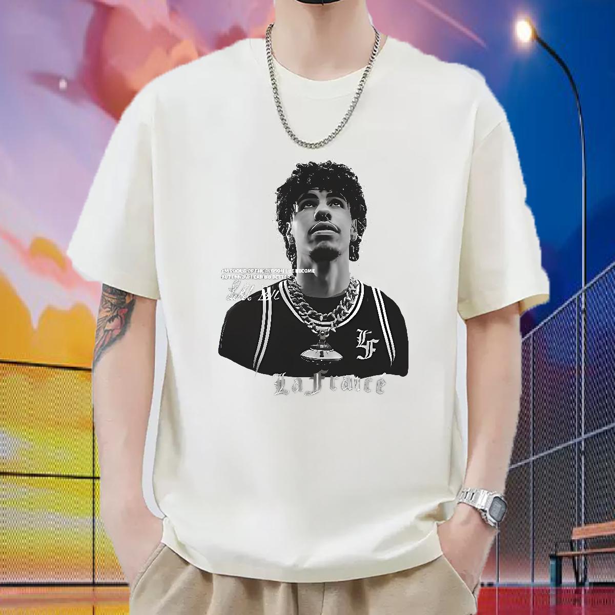 Designer Men T Shirts Cartoon Printing S-3XL Men Tops Tees Street Short Sleeve Cotton O-Neck High Quality Tshirts