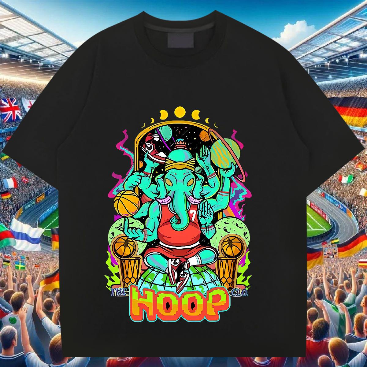 Wholesale T Shirt For Man Anime Print Casual Daily Wear Tshirt for Man Woman Breathable Short Sleeve Classic