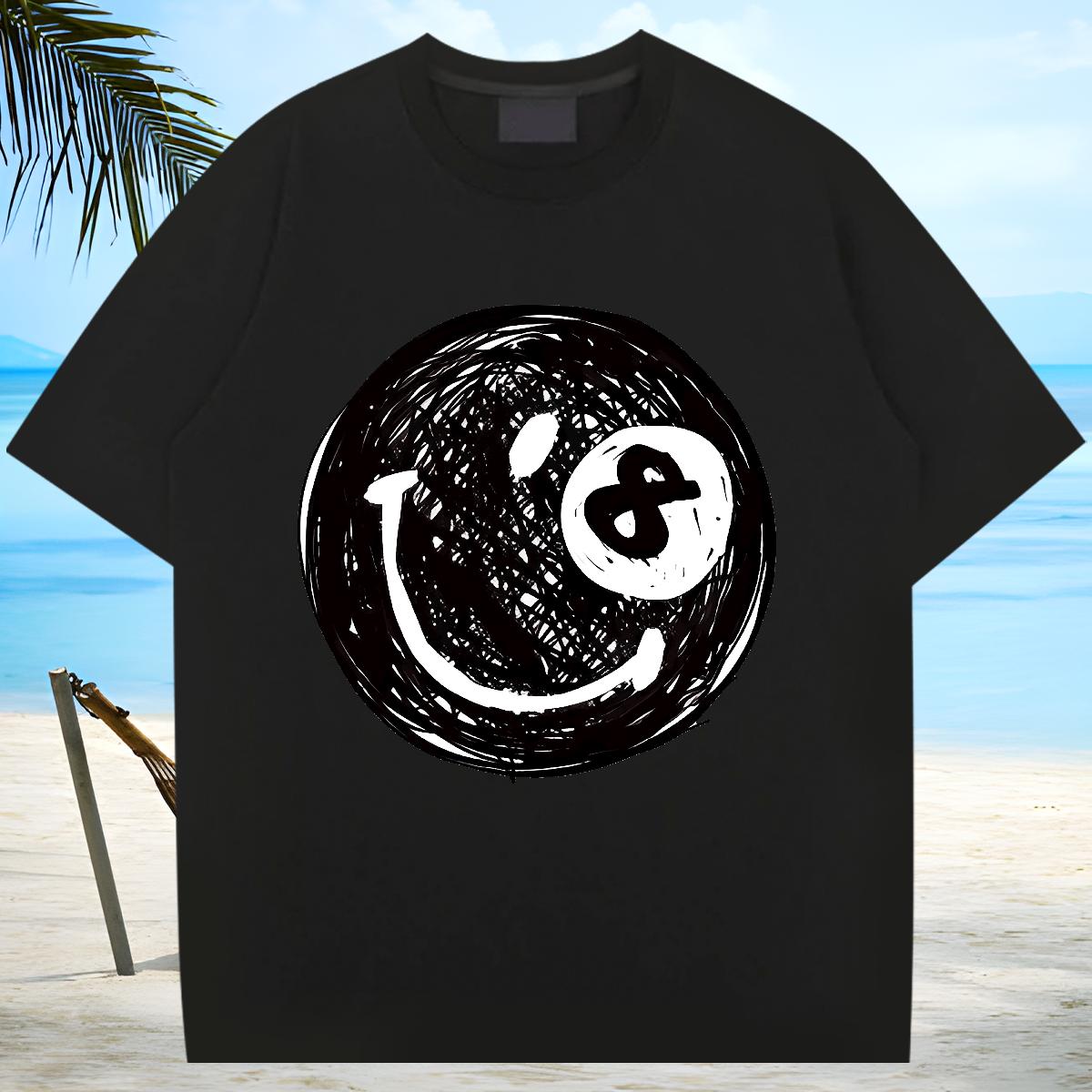 Designer Men Tshirts Cotton O Neck Short Sleeves Street Mens T Shirts DIY Logo Fashion Casual Tees