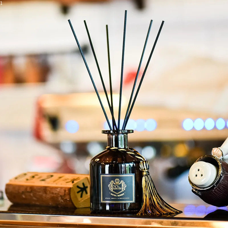 1pcs 50ml Reed diffuser Sets Bedroom Air Freshener Scented Aromatherapy Essential Oil for Gift Hilton Shangri-la Ocean Lavender 240711