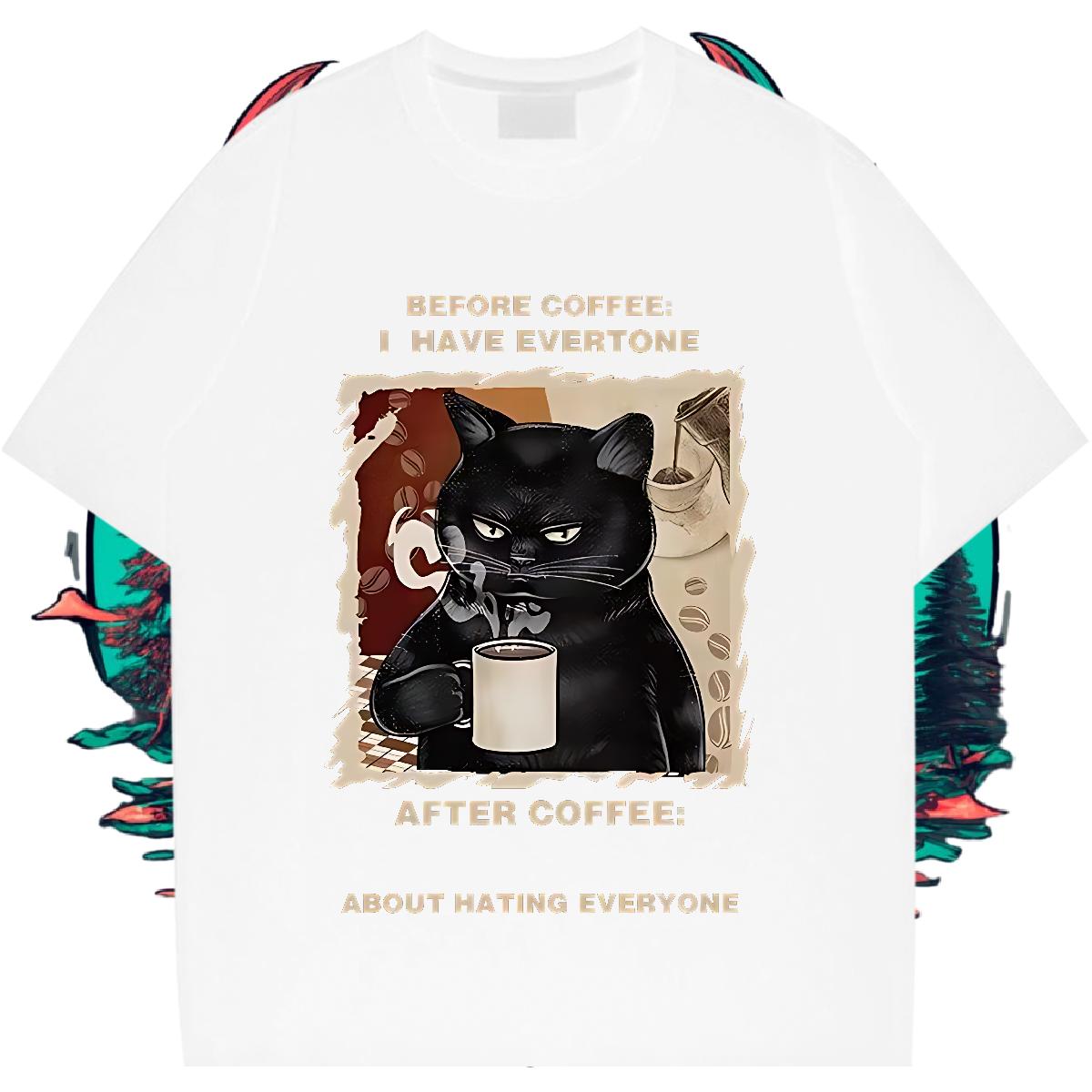 Classic T-Shirts for Men Casual Beach 180g Cotton Couples T Shirts Fashion Designer Skull Tee Shirt