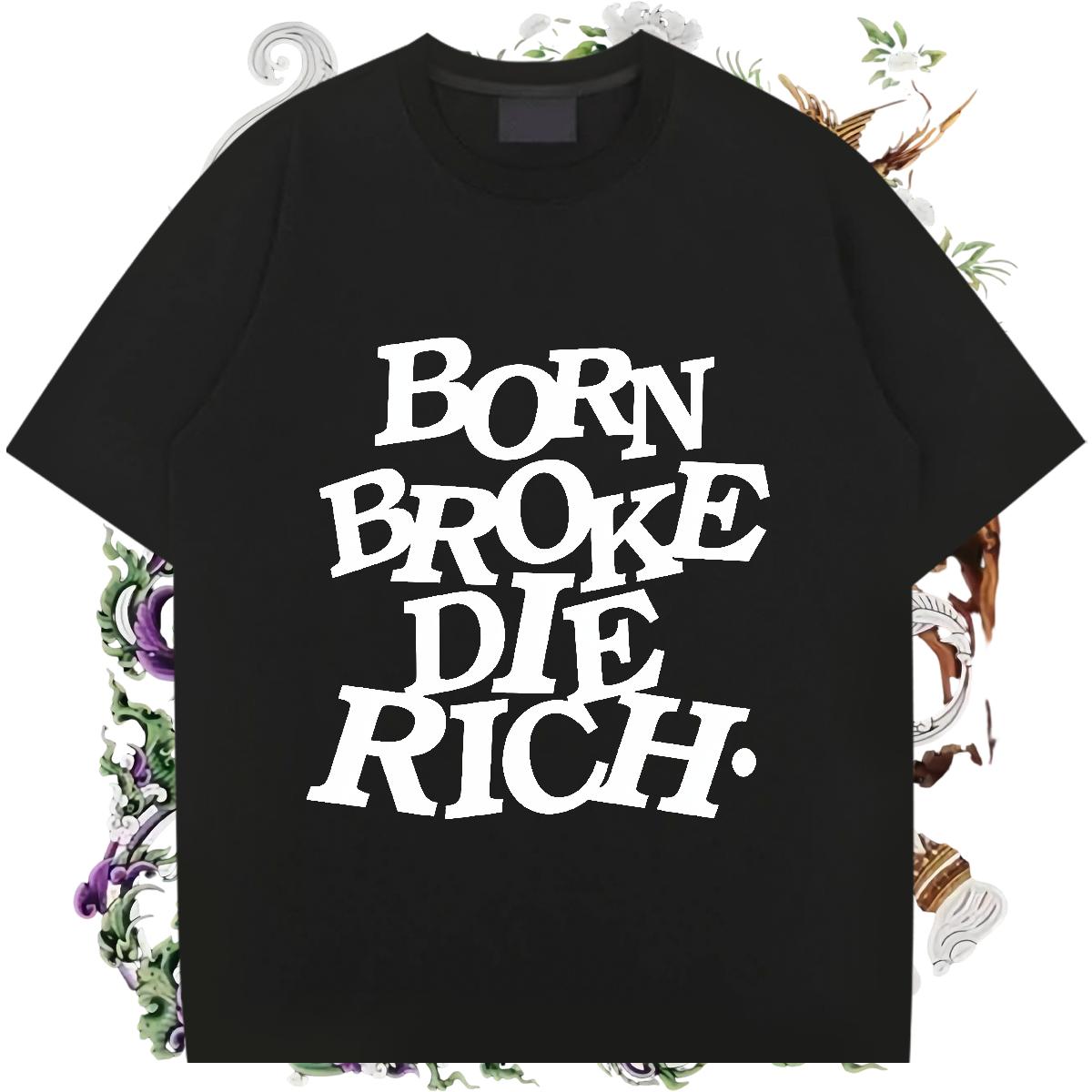 Classic Mens Tshirts Cotton Breathable Short Sleeve Spring Summer T-Shirts for Men DIY Anime 2024 DIY Tee Shirt