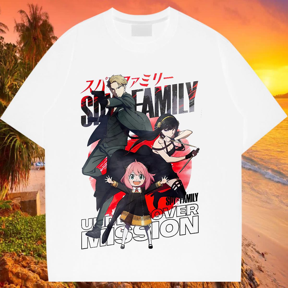 Cotton Comfortable T shirt New Arrival Sports Casual Women Tees Anime Print Loose Tops Shirt