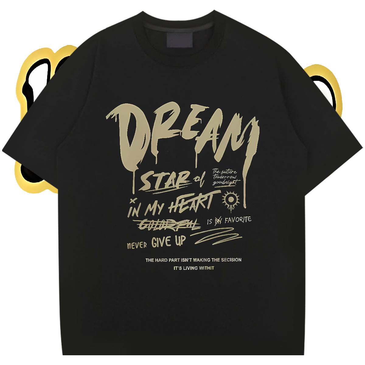 Brand Man T Shirts Plus Size Custom Hip Hop Men Tees Breathable Crew Neck Classic