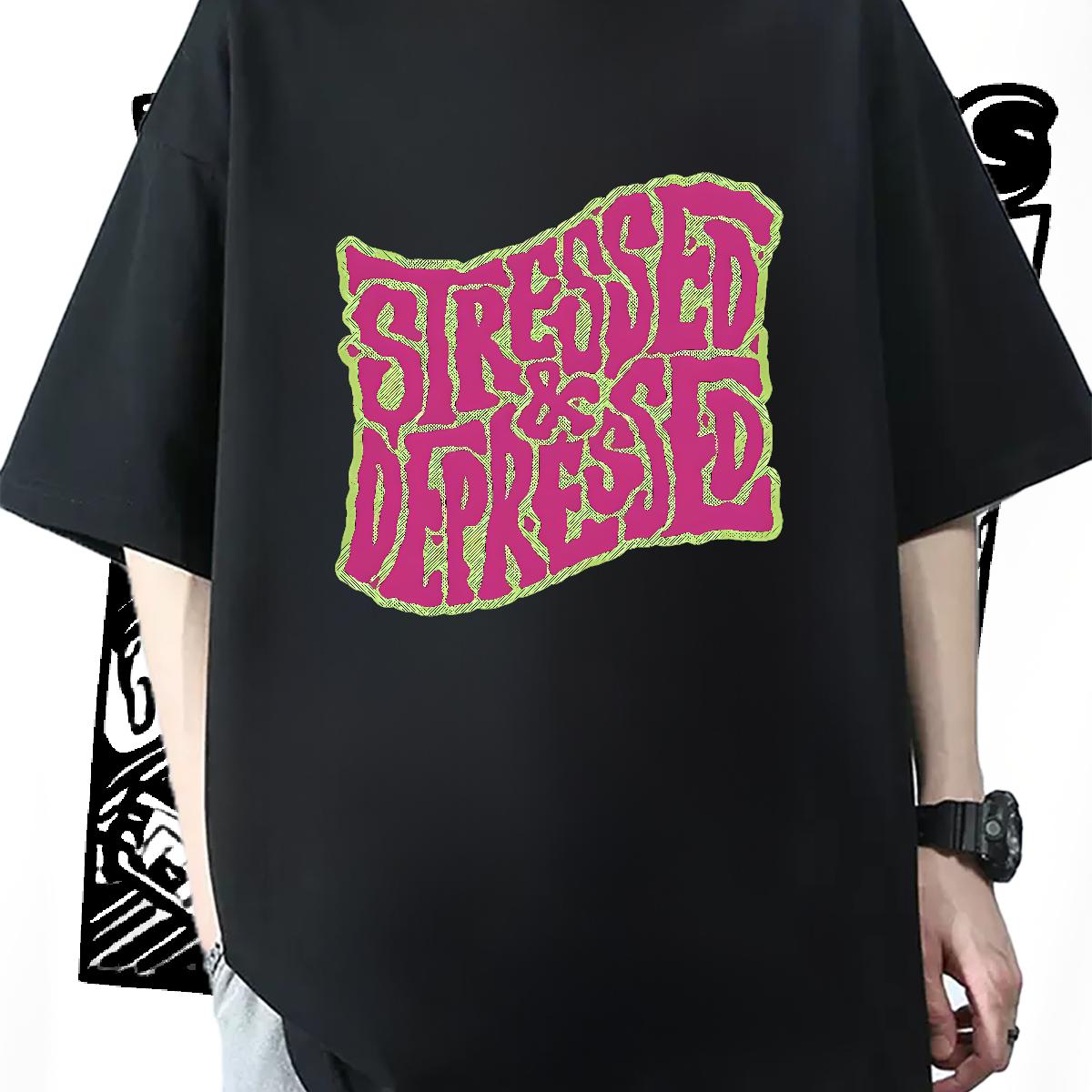 2024 Summer Man T Shirts Anime Casual Men Clothes T-Shirt Cotton Breathable Soft High Quality