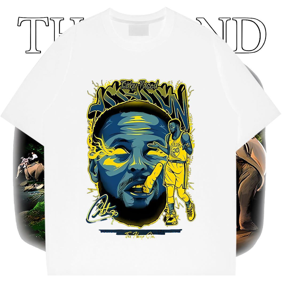 Fashion Casual Man T Shirts White Plus Size Summer Casual Men Clothes T-Shirt Cotton Breathable Designer