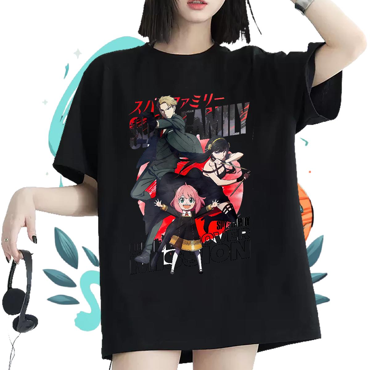 Fashion T-Shirts for Women Breathable Crew Neck Cotton Floral Print Tees Summer Casual Loose fit Tshirt for Man Woman