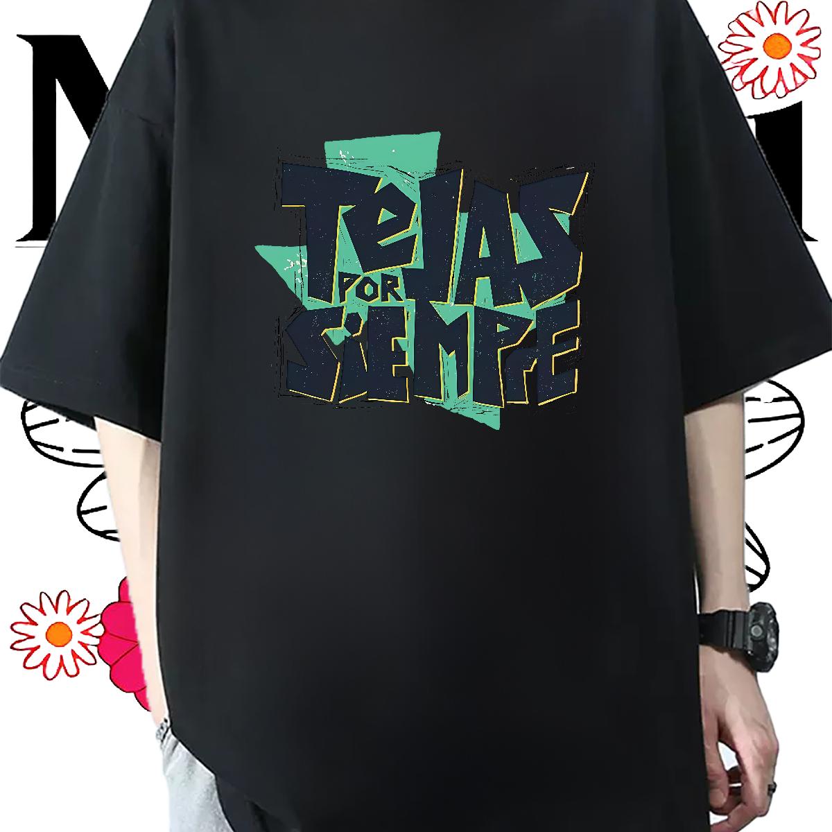 Brand Men Tees Round Neck Short Sleeve Street wear Hip Hop T shirt Anime New Tshirts