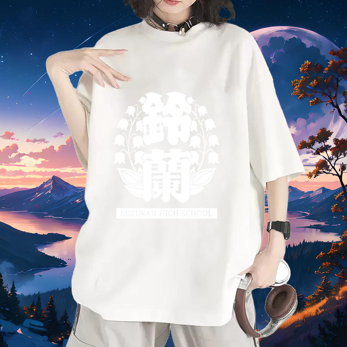 2024 T Shirt For Woman Crew Neck Cotton Breathable Skull Tops Shirt Hip Hop Soft Couples T Shirts