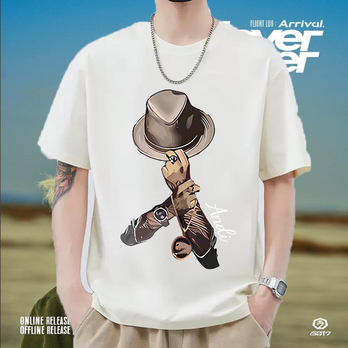 Comfortable Mens T Shirts Hip Hop Short Sleeve Cotton O-Neck Mens Tshirts Factory Direct Asian Size Clothings