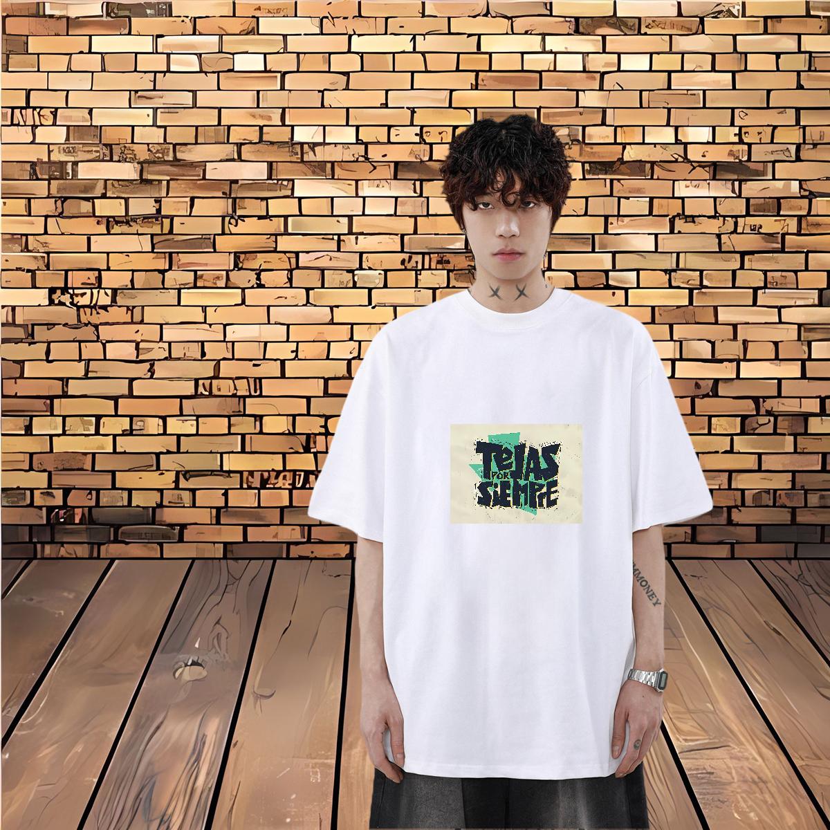 Loose T shirt Daily Wear Breathable Short Sleeve Tshirt for Man Woman New Designer Custom Print Oversized Tops Shirt