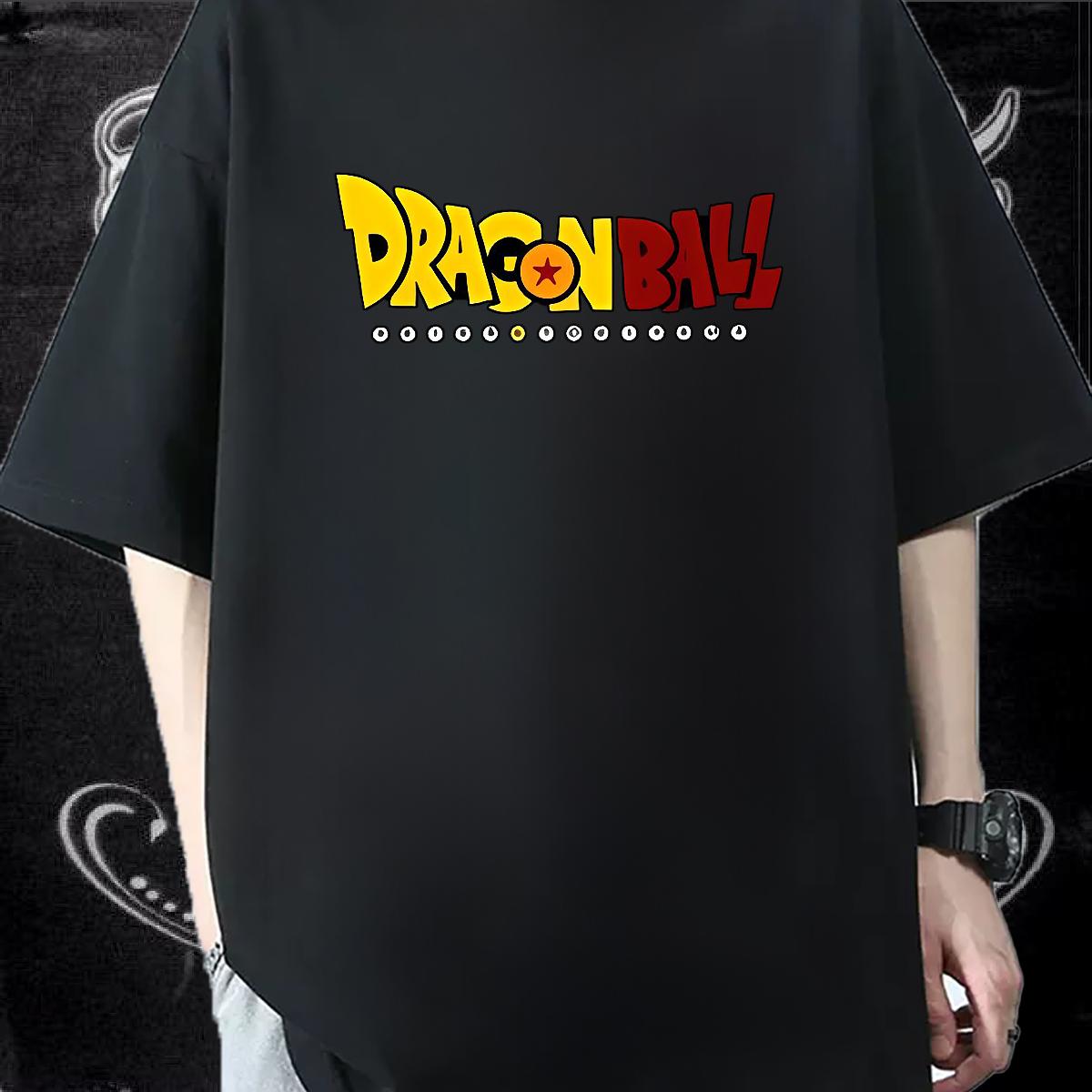 High Quality Men Tops Tees Breathable Crew Neck Home Outdoor Men T Shirts Anime Print New Arrival Polos