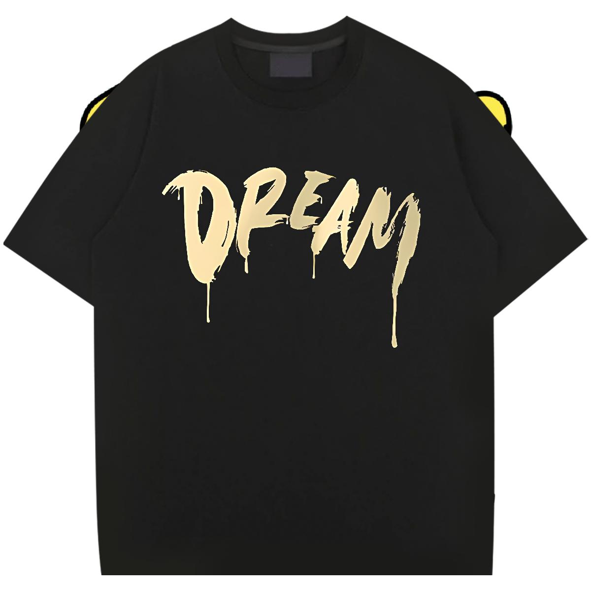 Classic Men Tops Tees Short Sleeve Cotton O-Neck Hip Hop T-Shirts for Men Custom Cartoon 2024 Summer Clothings