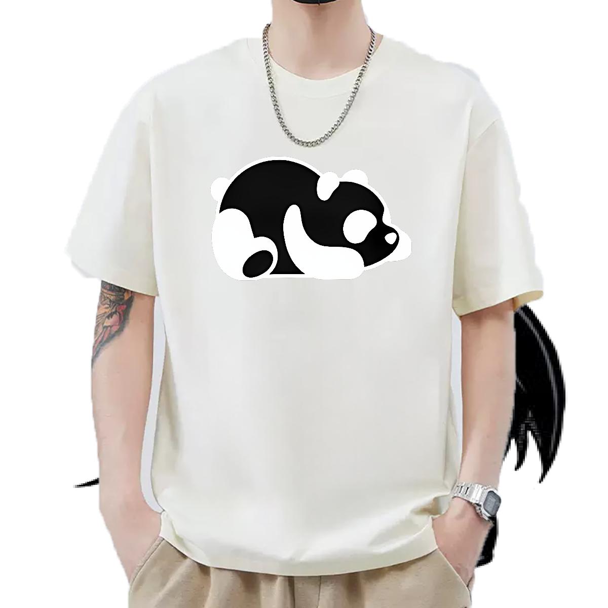 2024 T-Shirts Plus Size Cartoon Street wear Hip Hop Men Tees 180g Cotton Comfortable