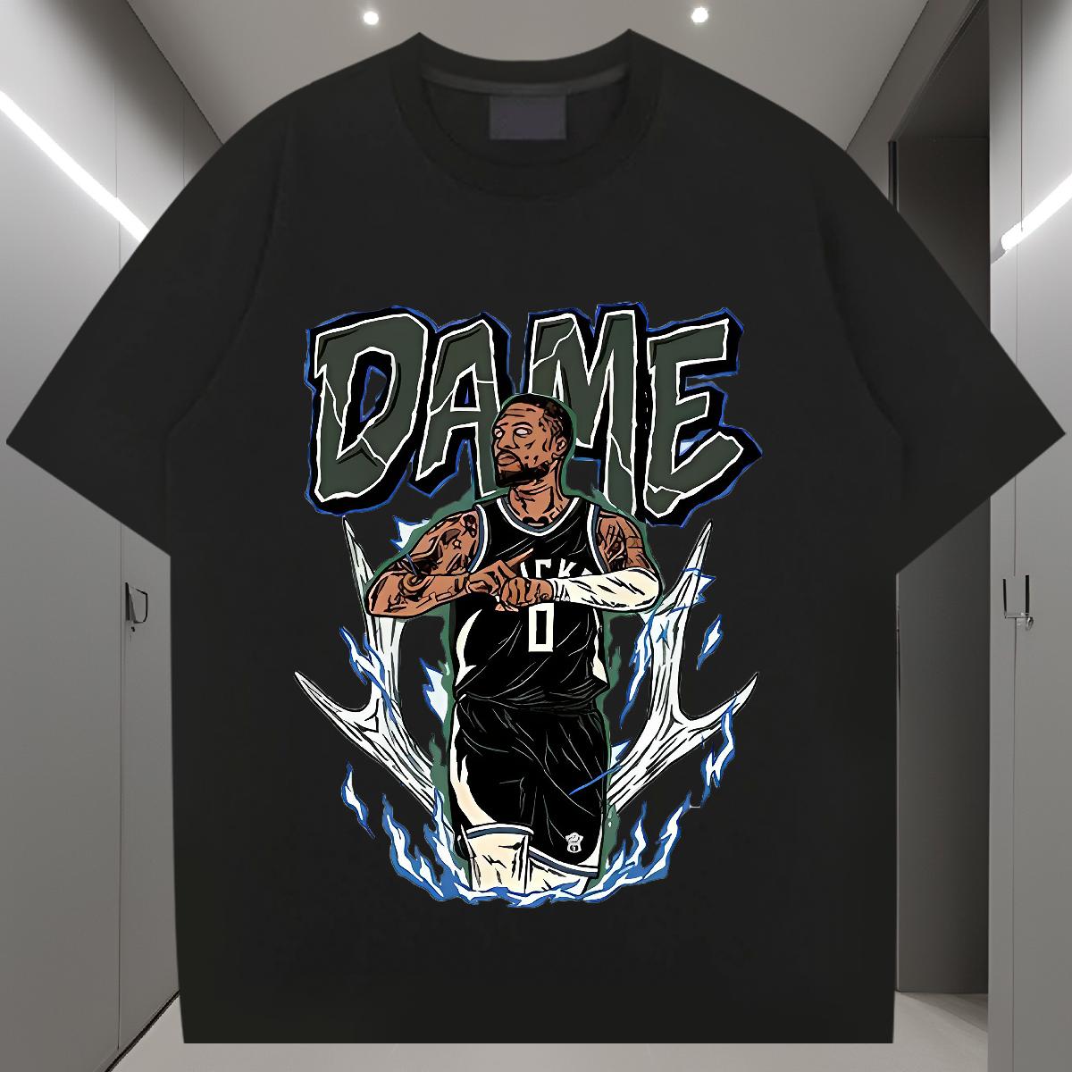 2024 Designer Mens T Shirts Skull Men Tops Tees Anime Printing Street O-Neck Short Sleeve Cotton 5A Tee Shirt