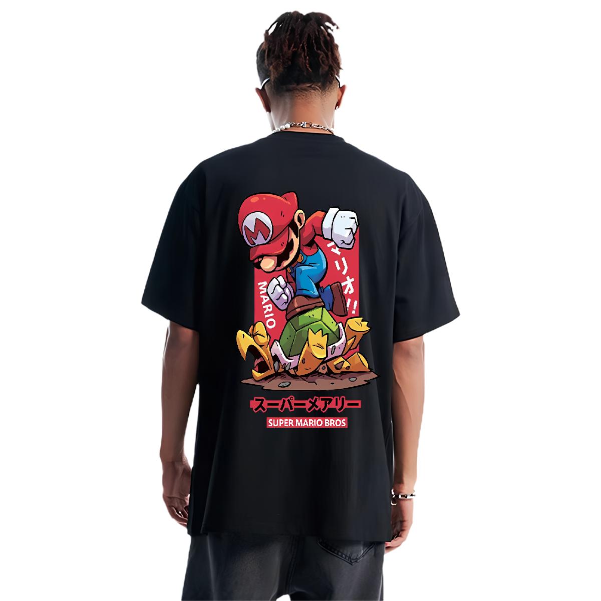 Customized Mens T Shirts Black Oversized Tshirt for Man Woman Street Cotton Breathable Soft Tshirts