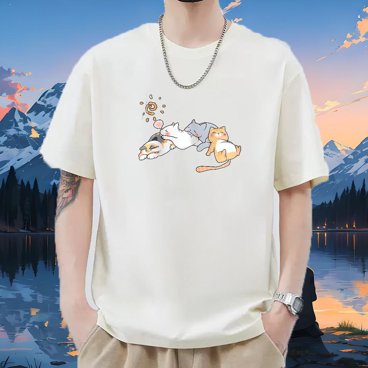 5A Tshirt for Man Woman Breathable Crew Neck Hip Hop Street Men T Shirts Custom Print Oversized New Designer Tshirts