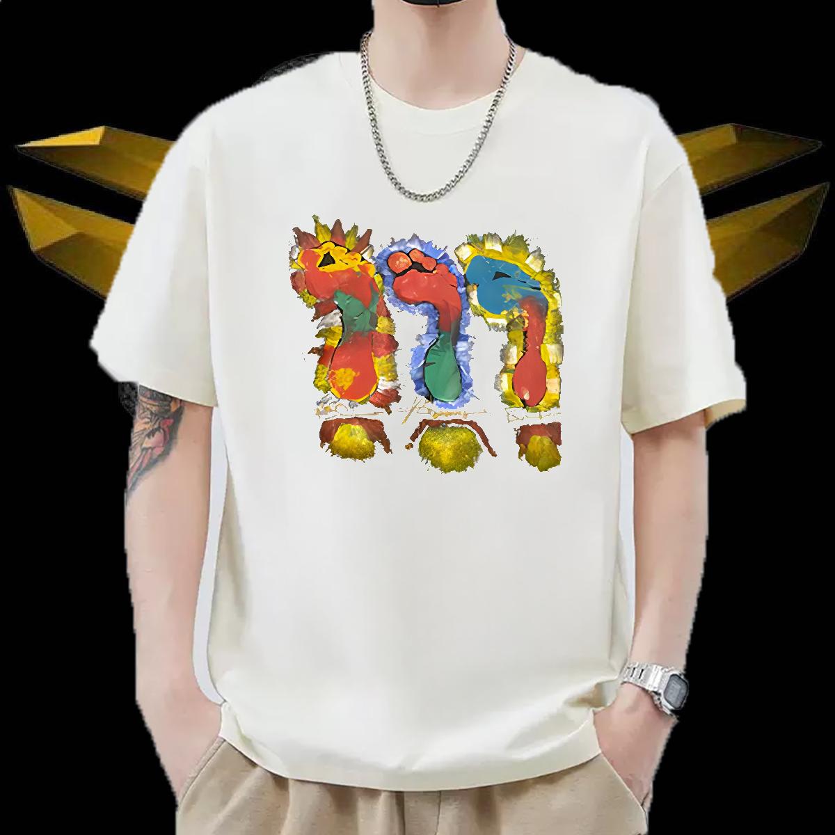 Designer Fashion Mens T Shirts Anime Print Couples T Shirts Home Outdoor Breathable Crew Neck Unisex Top Tees