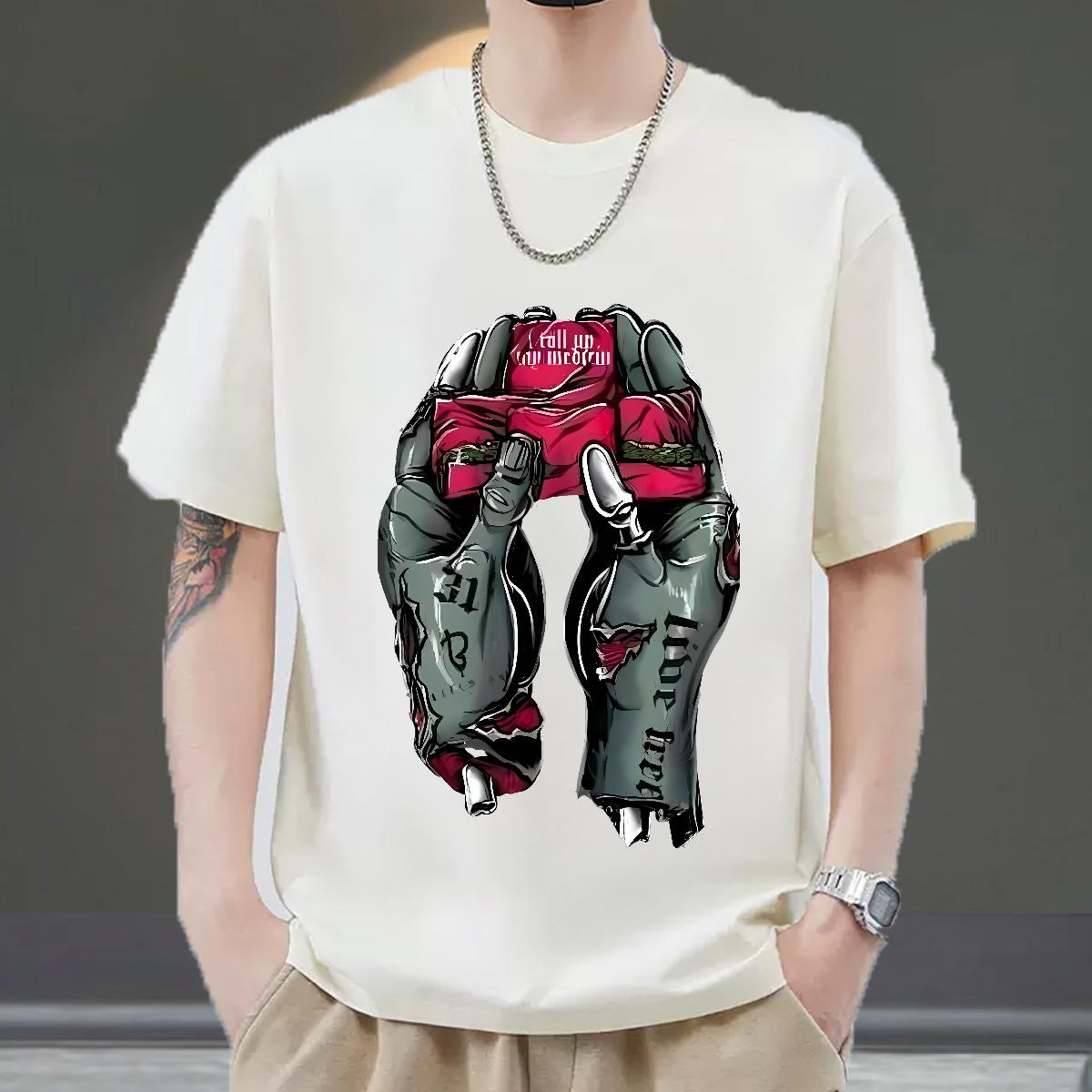 High Quality T Shirt For Man Summer Casual Cotton Breathable Men Tees DIY Customized Oversized S-3XL Polos