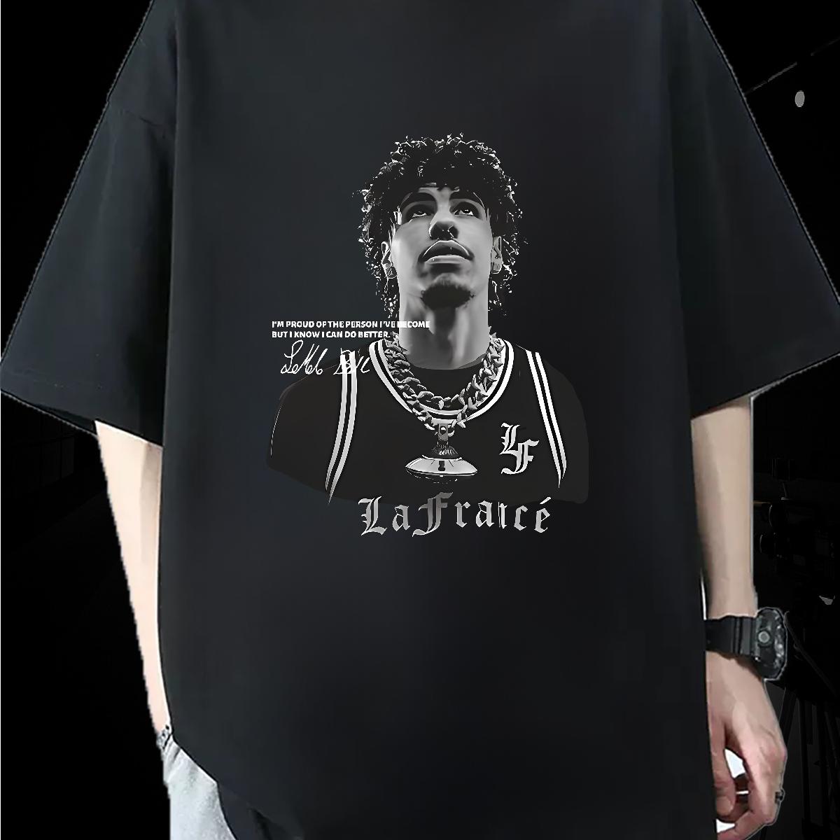 Loose Men Tshirts Breathable Short Sleeve Hip Hop Mens T Shirts Plus Size Custom New Tops Shirt