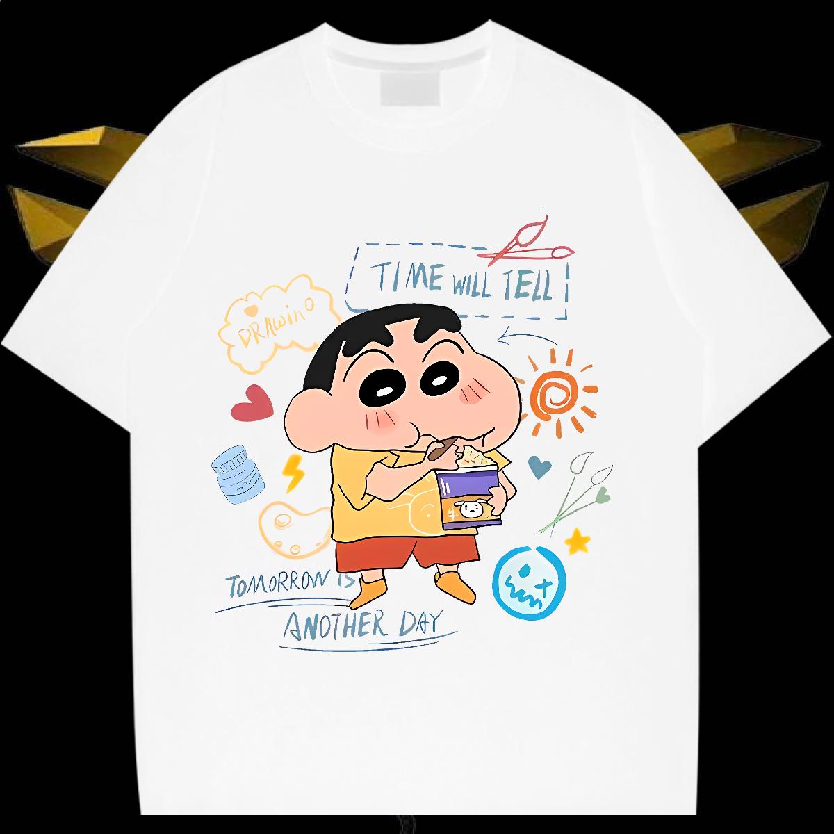 Designer Fashion T Shirts Men DIY Printed High Street Hip Hop Men Tops Tees Crew Neck Cotton Breathable Wholesale