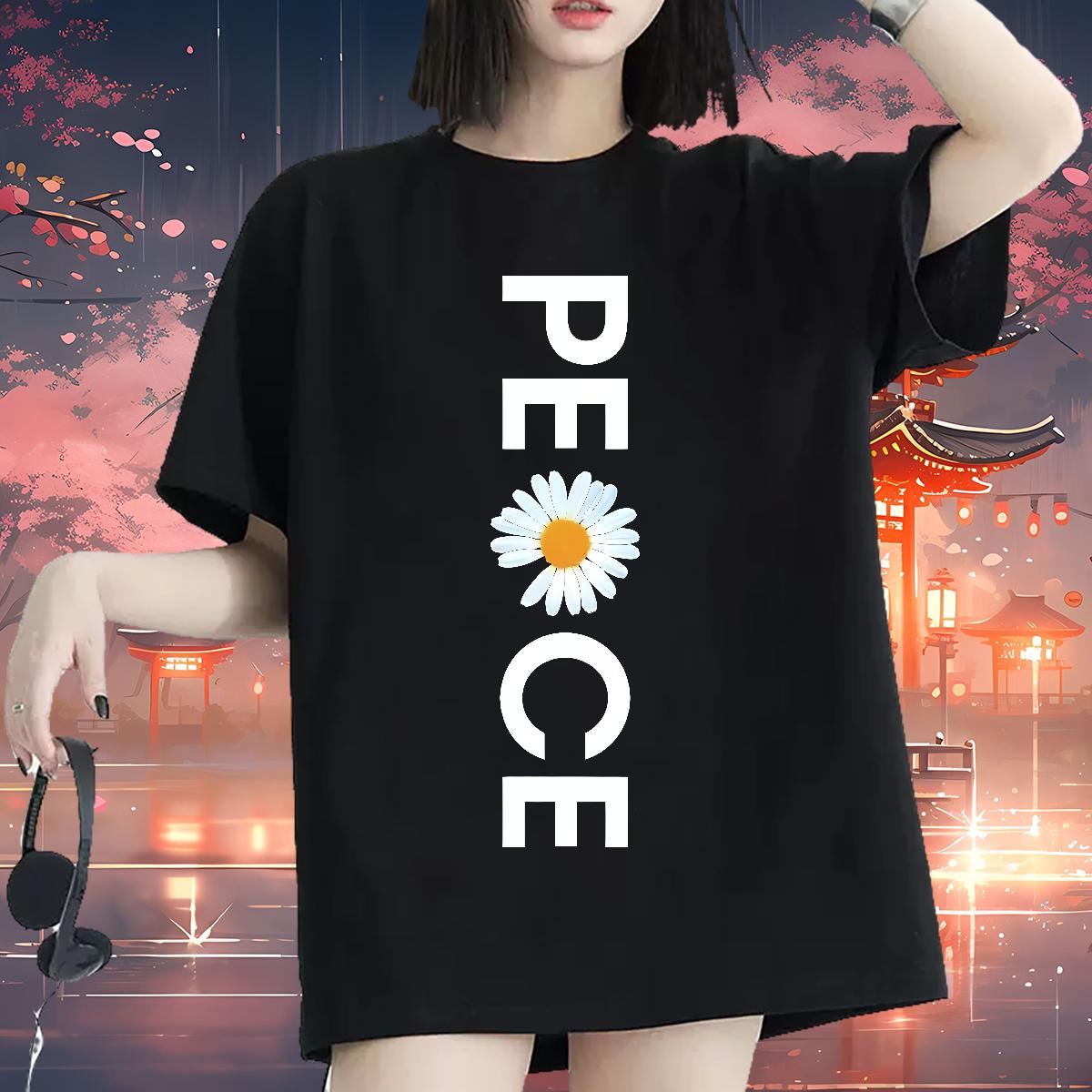 New T Shirt For Woman Round Neck Short Sleeve Sports Street Wear Couples T Shirts Custom Printing Designer Nice Tees Shirts