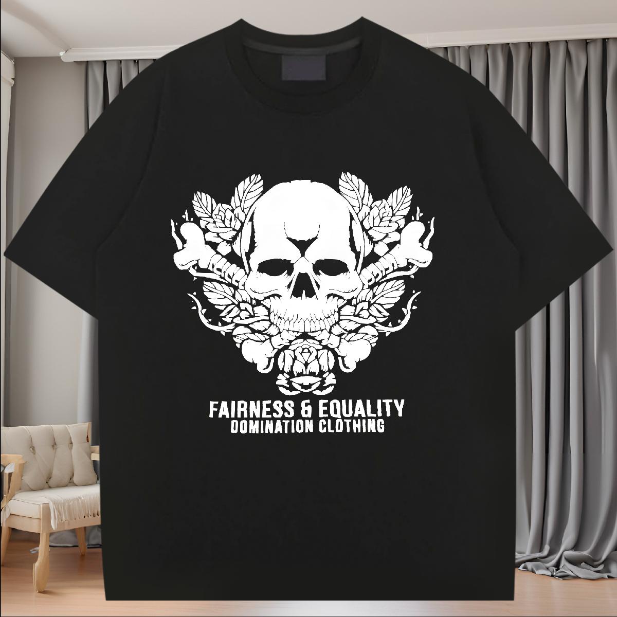5A Couples T Shirts Breathable Short Sleeve Street T shirt Anime Print DIY Tops
