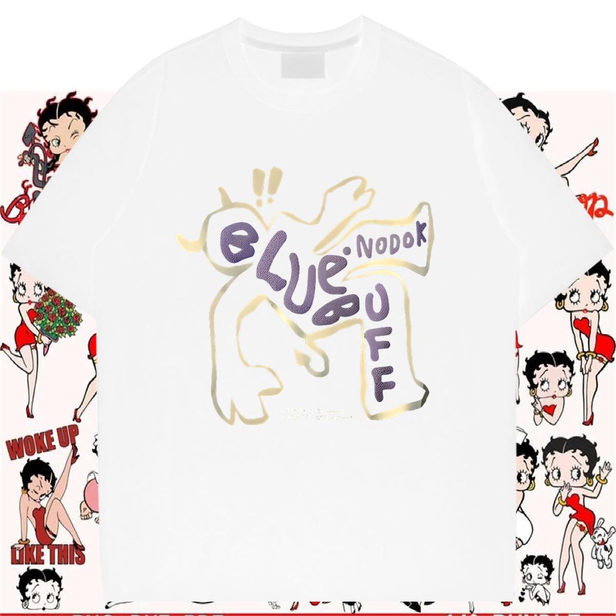 High Quality Mens T Shirts Street Crew Neck Cotton Men Clothes T-Shirt Fashion Design Black Oversized Clothings