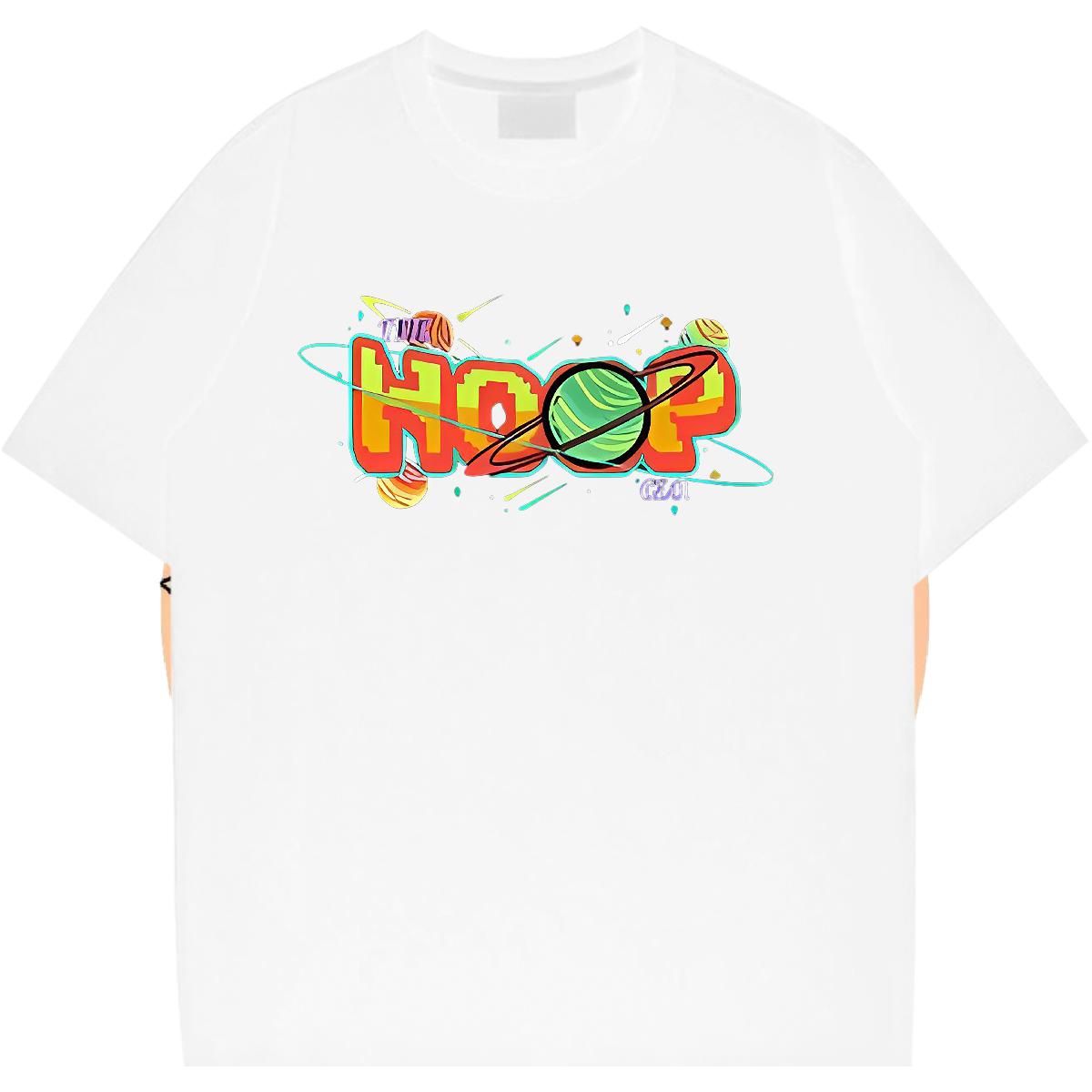 Fashion Design Man T Shirts Floral Print Hip Hop Street Tshirt for Man Woman Short Sleeve Cotton O-Neck Brand