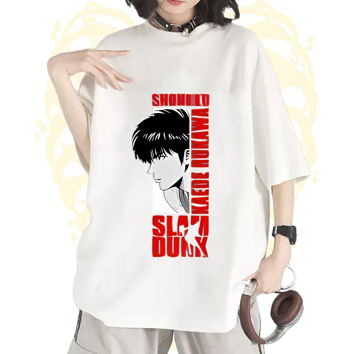 New T Shirts Women Cotton Breathable Soft High Street Hip Hop Unisex Tshirts DIY Anime Designer Top Shirts