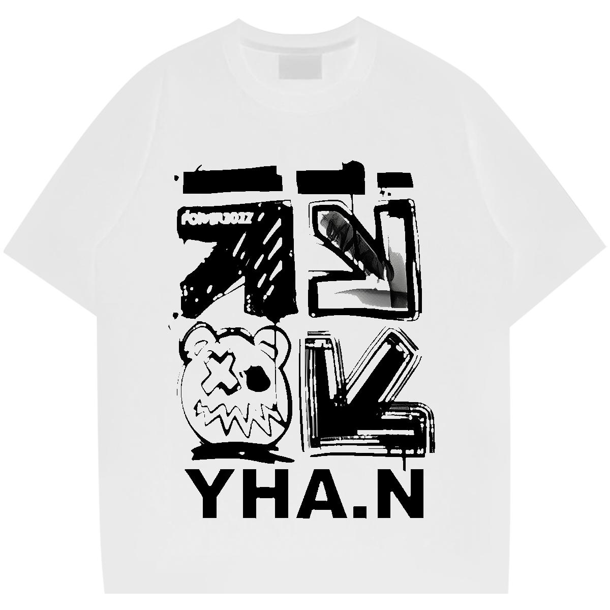 Wholesale Man T Shirts Customized Men Clothes T-Shirt Casual Daily Wear O-Neck Short Sleeve Cotton Loose Fit Tops Tees