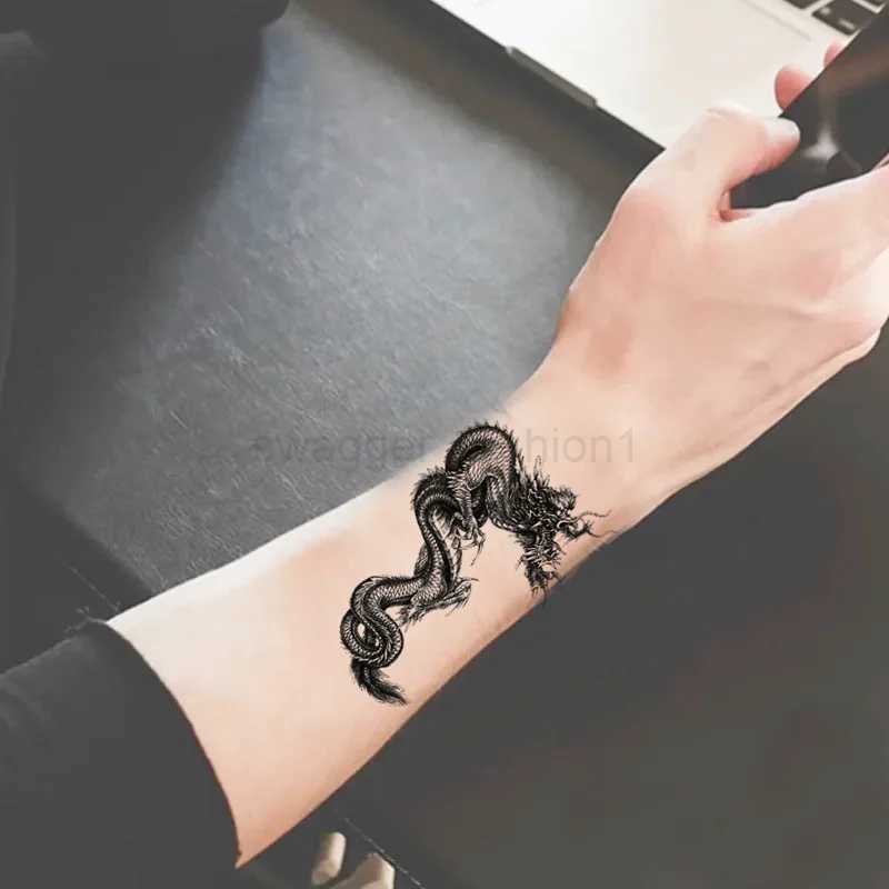 Waterproof Tattoo Sticker Color Black And White More Than 1000 Can Be Combined At WillB240713