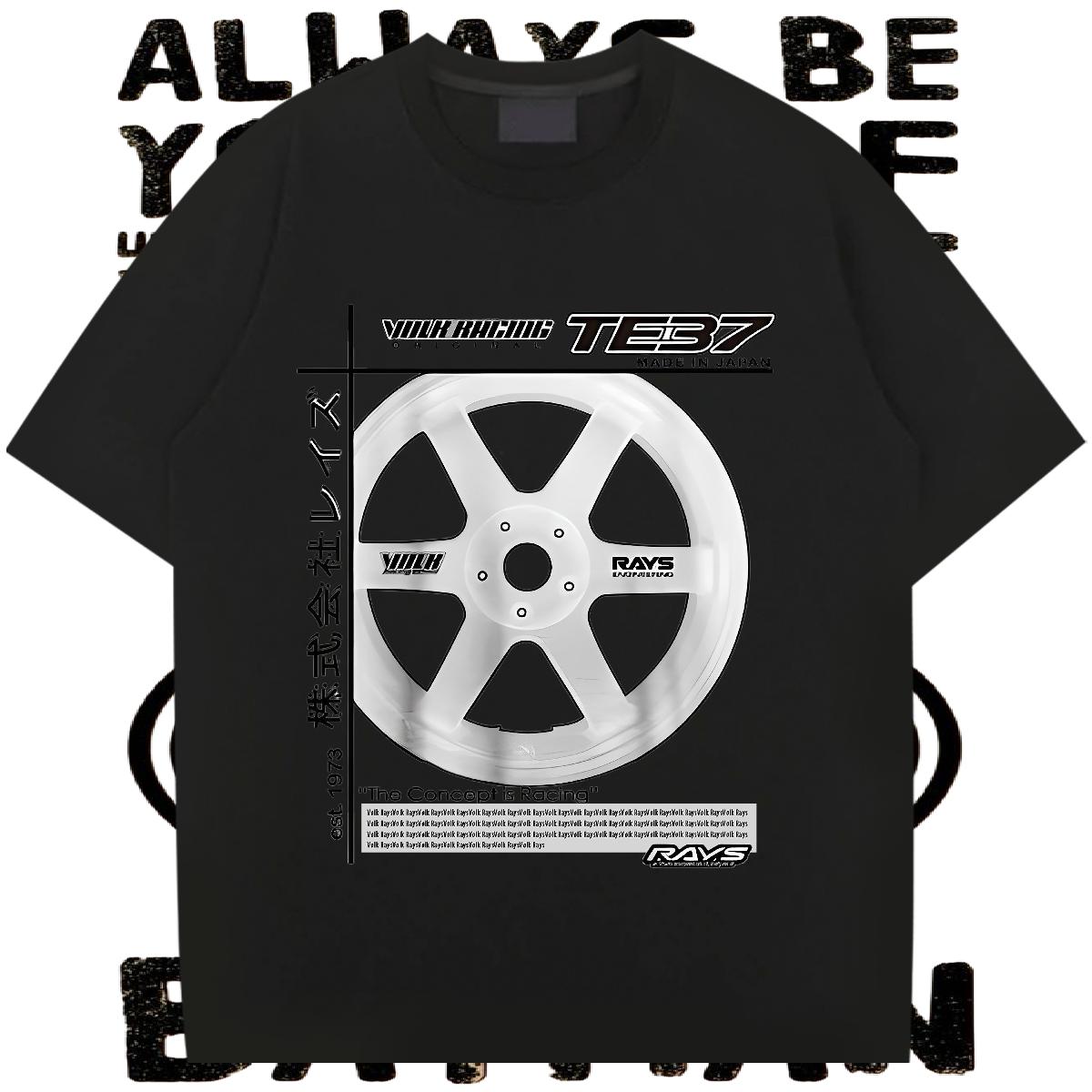 Fashion Design T shirt DIY Casual Daily Wear Tshirt for Man Woman Breathable Crew Neck Cool Design