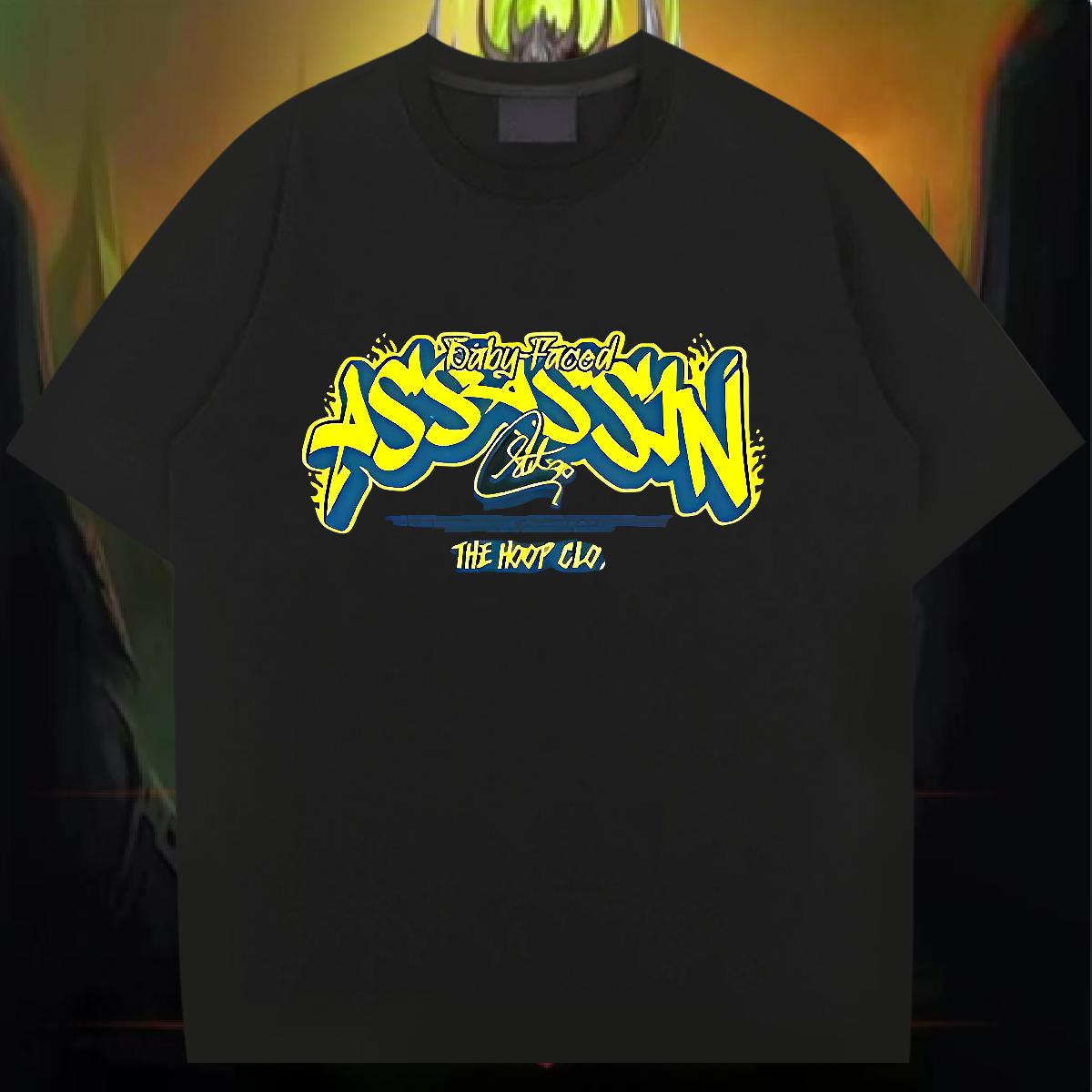 Unisex Men Tops Tees O-Neck Short Sleeve Cotton Outdoor Men T Shirts Anime 2024 Summer Tshirts