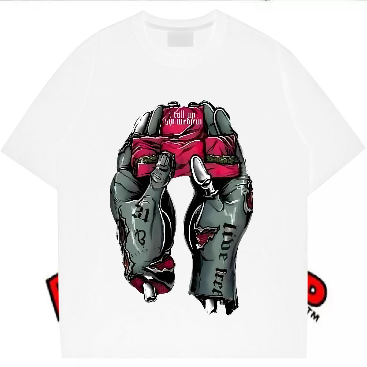 2024 Designer T Shirts Men Custom Anime Summer Casual Mens Tshirts Breathable Short Sleeve High Quality