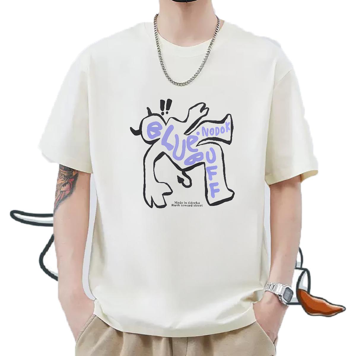 High Quality Tshirt for Man Woman Crew Neck Cotton Breathable Outdoor T shirt DIY Printed New Clothes