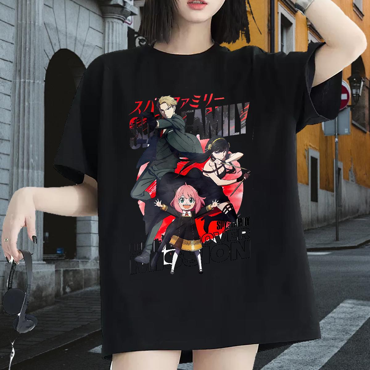Classic Women T Shirts Cotton Breathable Soft Plus Size Cartoon Clothes Shirt Casual Beach Unisex Tshirt for Man Woman