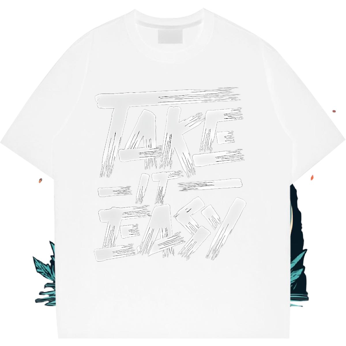 Cotton Breathable Short Sleeve Woman T Shirts DIY Street Wear Women Tees Graphic Nice Clothes Shirt