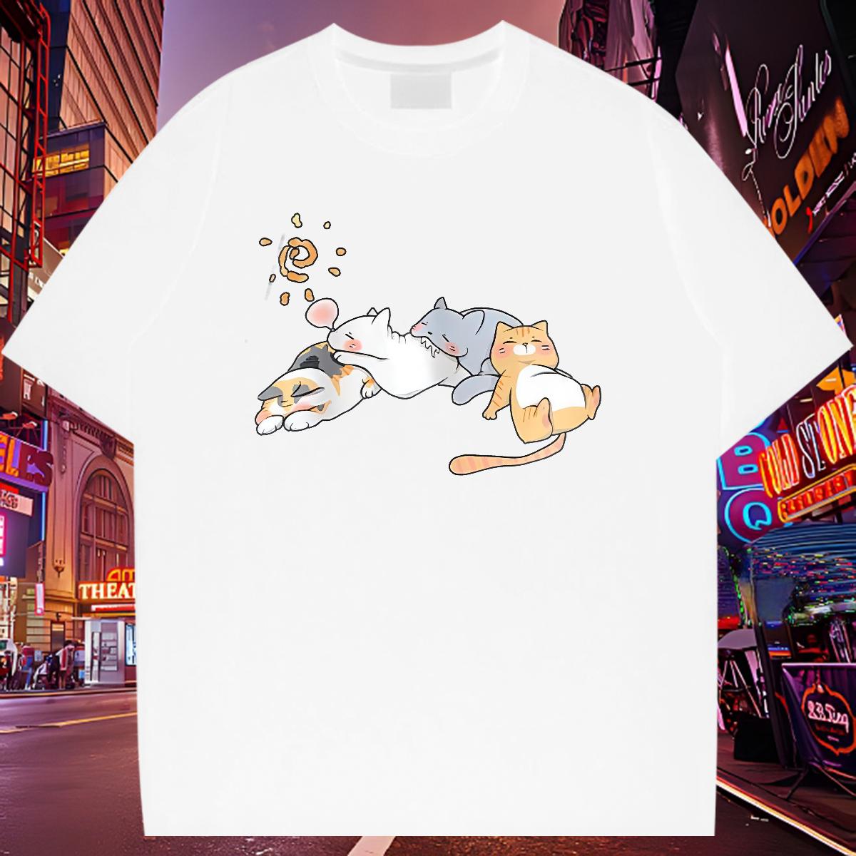 High Quality T-Shirts for Men Outdoor Cotton O Neck Short Sleeves Men Tees Designer Fashion Anime Tops Tees