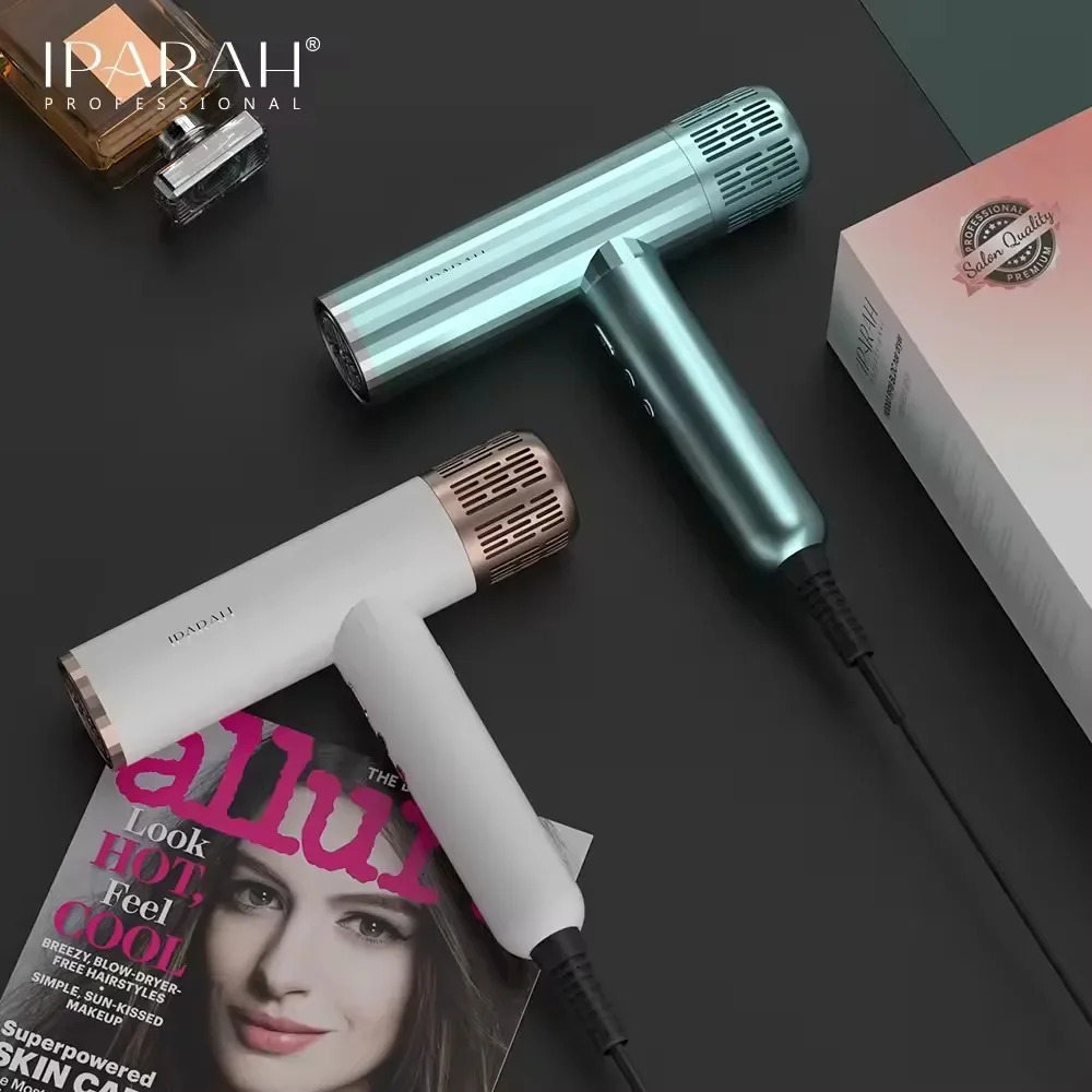 IPARAH Hair Dryer Professional Blow Dryer Negative Ion Hair Care Blow Dryers Brushless Motor 110000 RPM Barber Salon Tools P385 240708