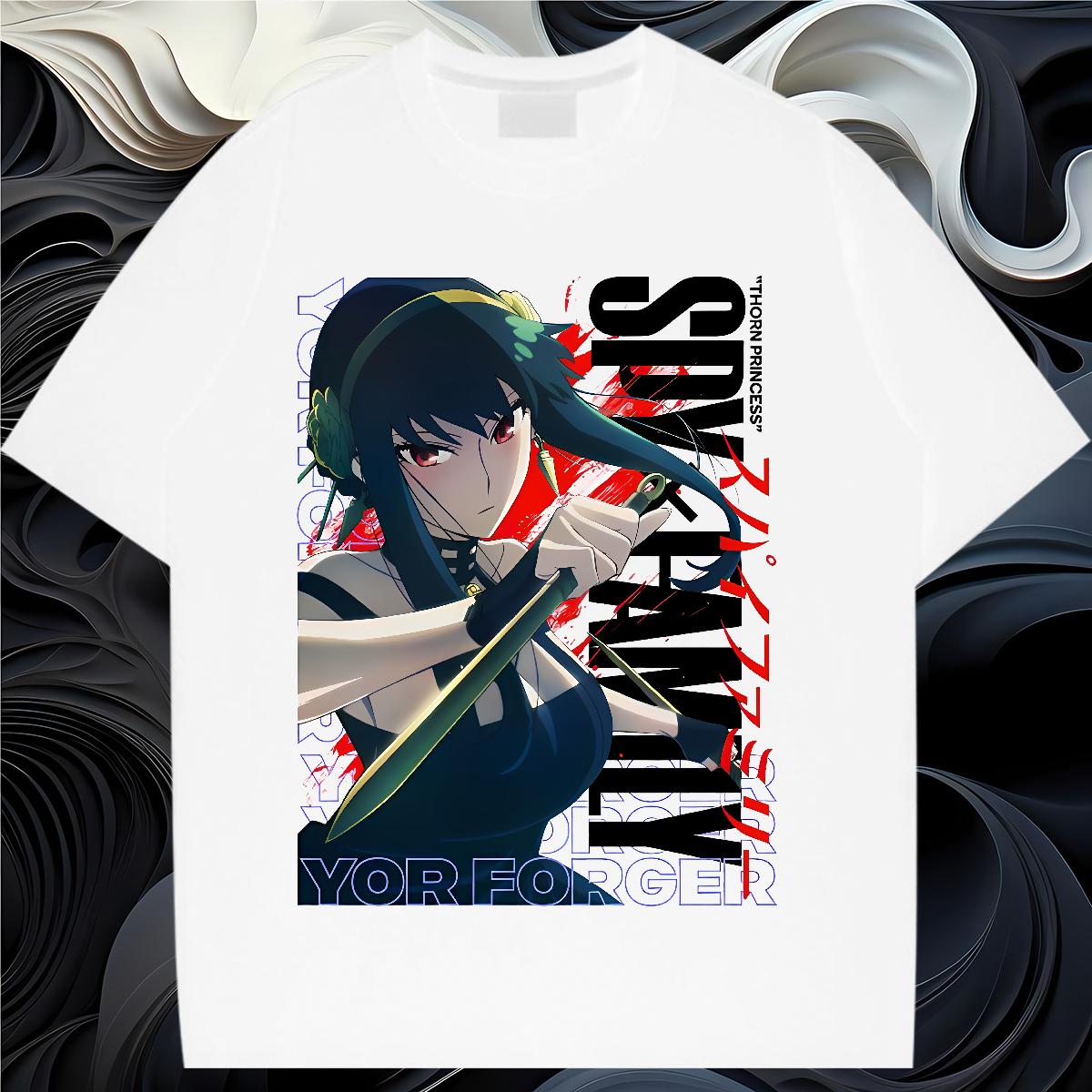 New Arrival T Shirts Women Crew Neck Cotton Breathable Anime Top Tees Hip Hop Loose fit Lady T shirt