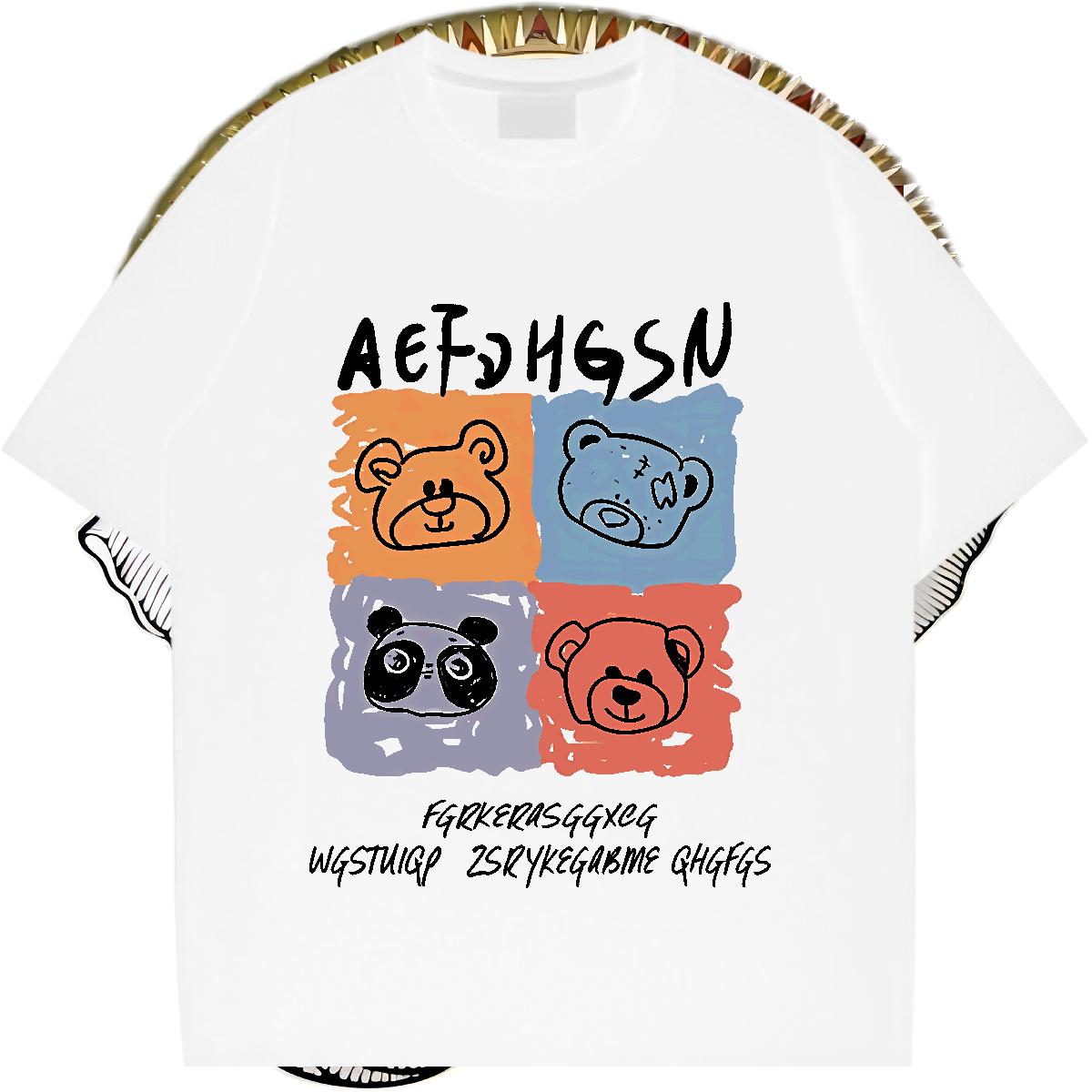 Designer Men Tshirts Short Sleeve Cotton O-Neck Summer Casual T-Shirts for Men DIY Logo Classic Casual Tops Shirt