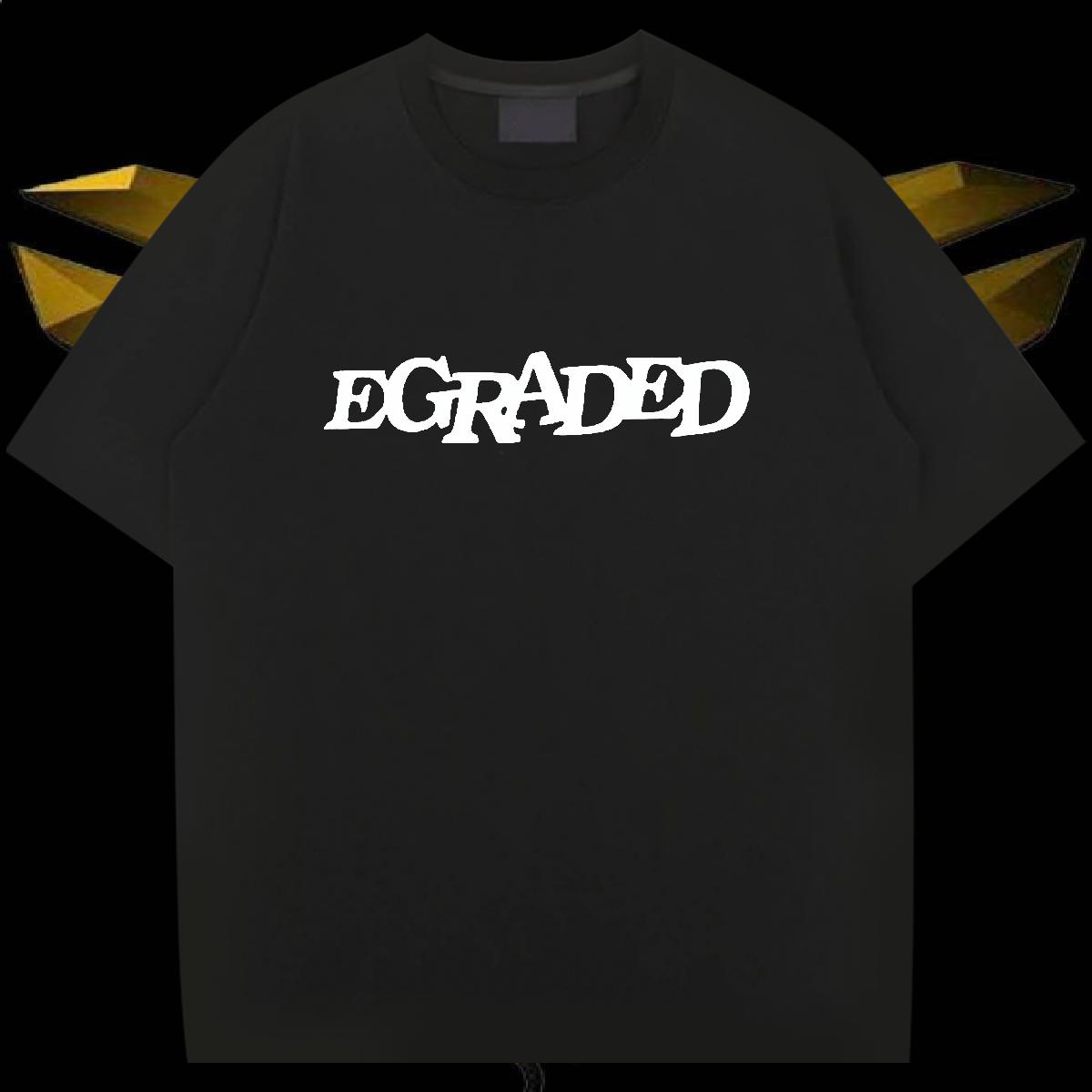 Loose Fit Men Clothes T-Shirt Breathable Short Sleeve Street wear Hip Hop T shirt Black White DIY Tops