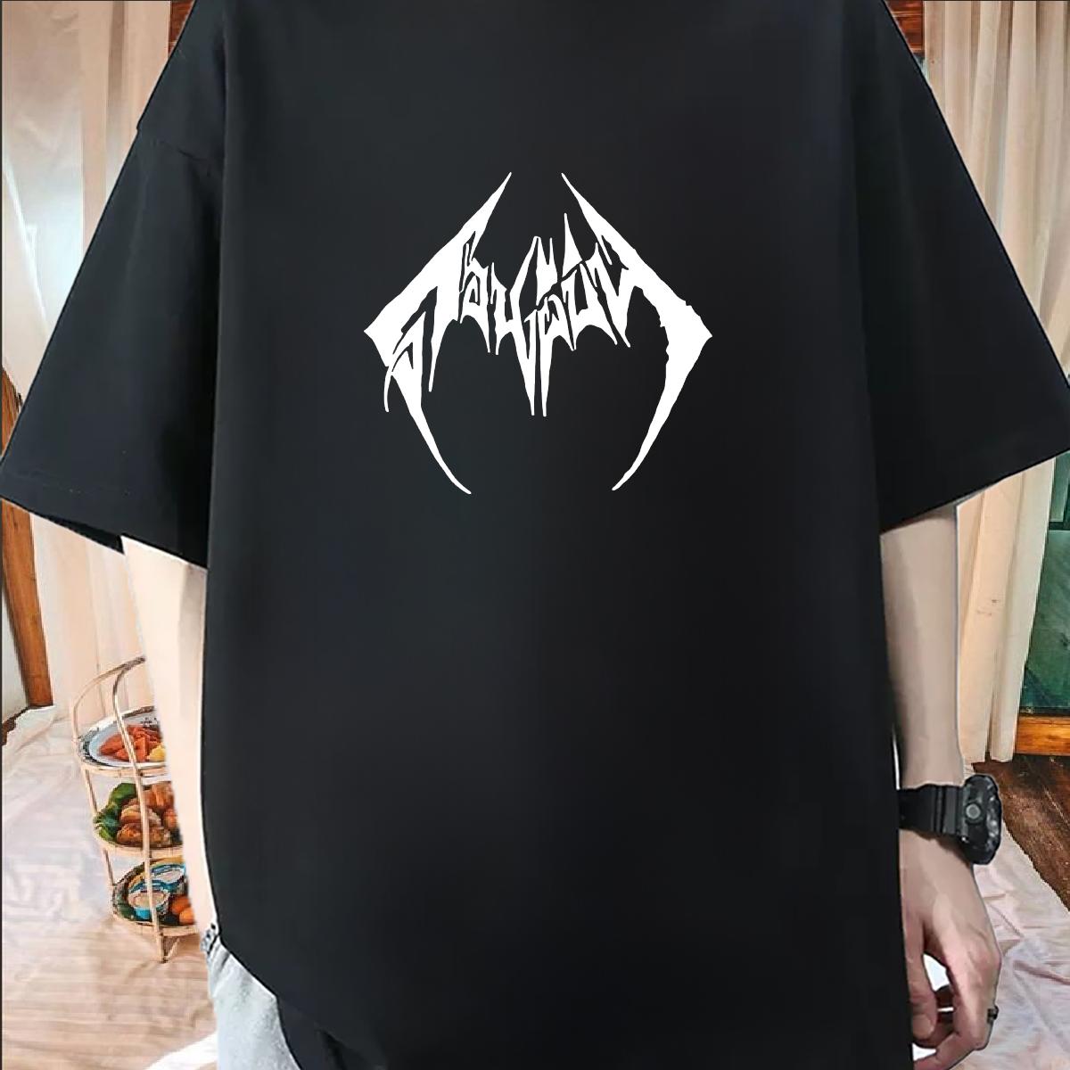 Soft Men Tshirts Short Sleeve Cotton O-Neck Outdoor T-Shirts Anime Fashion New Tees Shirts