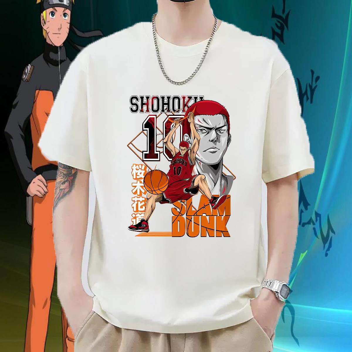 High Quality Mens Tshirts Crew Neck Cotton Breathable Casual T shirt Custom Anime Classic Tee Shirt