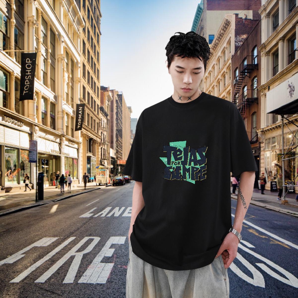 High Quality T shirt Summer Casual Round Neck Short Sleeve Couples T Shirts 2024 Plus Size Custom Tops Shirt