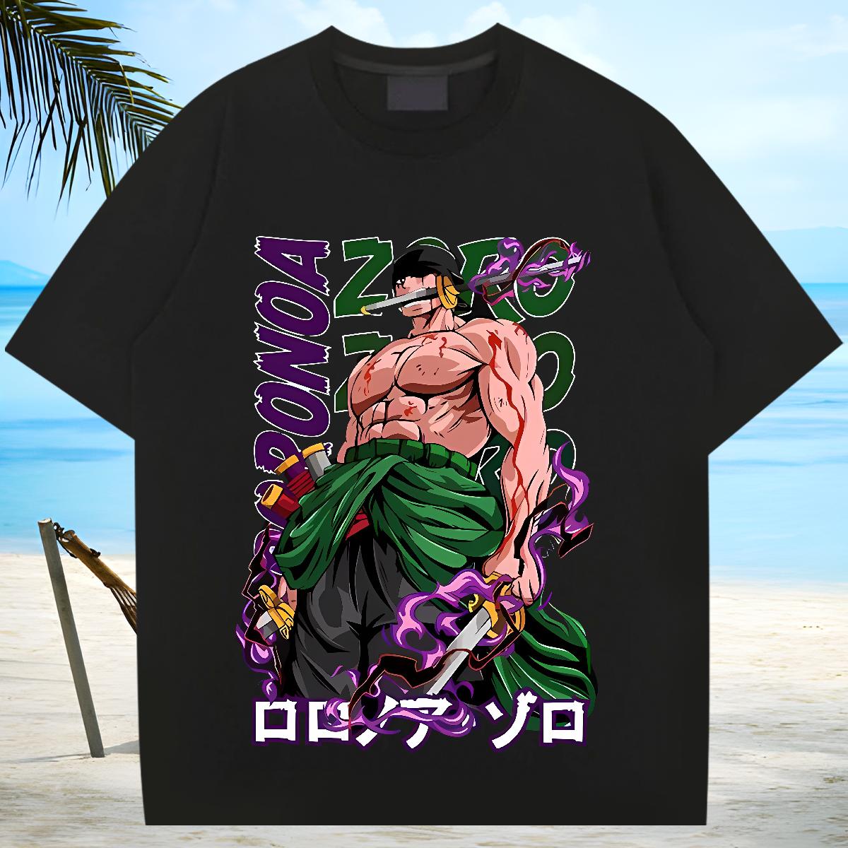 Fashion Designer Man T Shirts Breathable Short Sleeve Daily Wear Tshirts Anime Comfortable Clothes