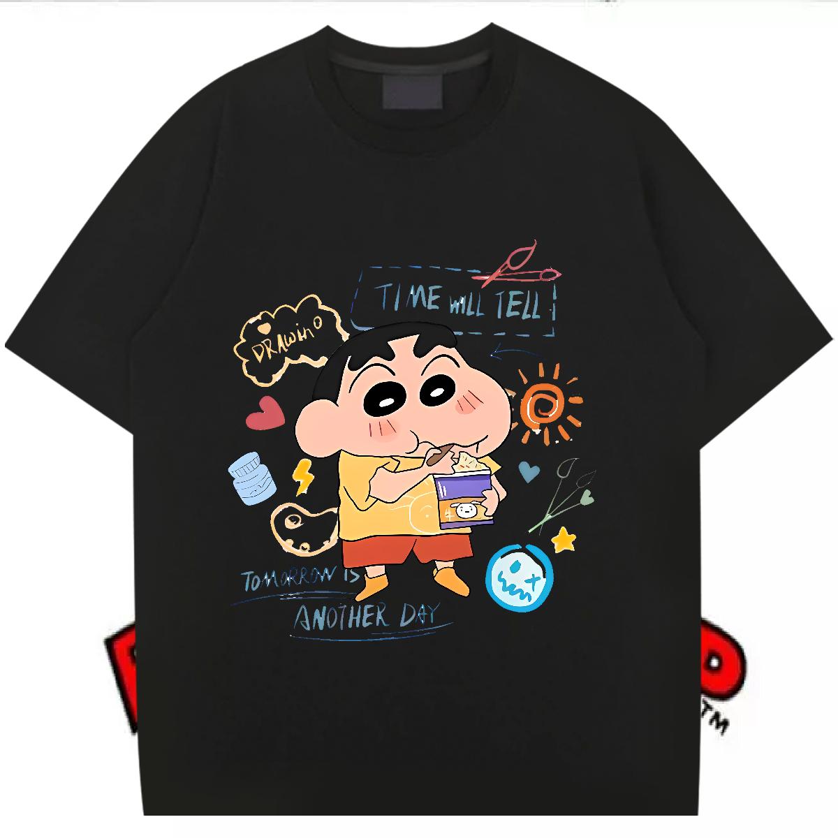 New Arrival Man T Shirts Customized Anime Printing Street Tshirts Cotton Breathable Short Sleeve High Quality