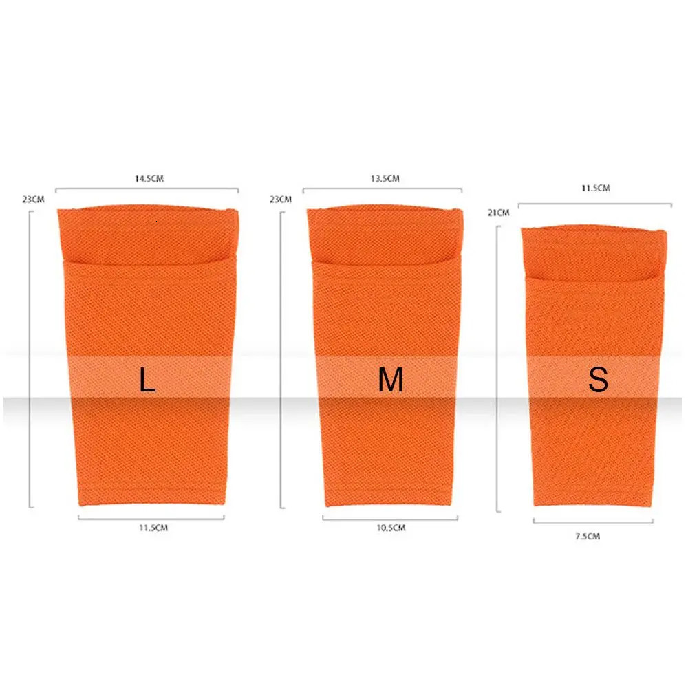 1Pair Soft Breathable Nylon Football Shin Holder Instep Socks Soccer Shin Pads Cover Instep Socks Leg Guard Sleeves Sports Suits 240713